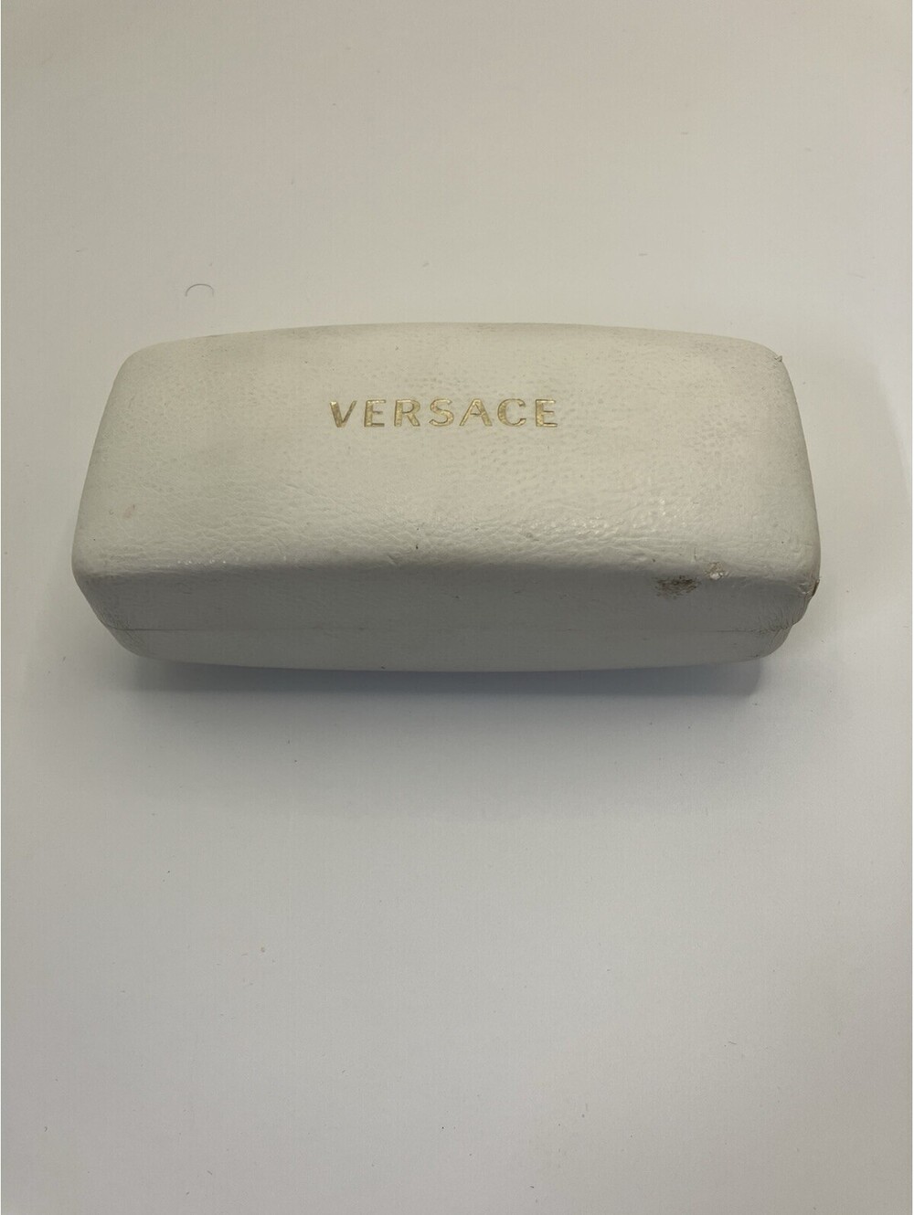 Versace White Sunglasses Case Unisex Used